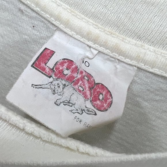 Vintage Lobo Men's Mexico Nogales White Short Sleeve Graphic T-Shirt Size XL 90s - Picture 6 of 11